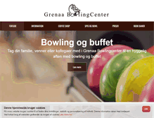 Tablet Screenshot of grenaabowlingcenter.dk